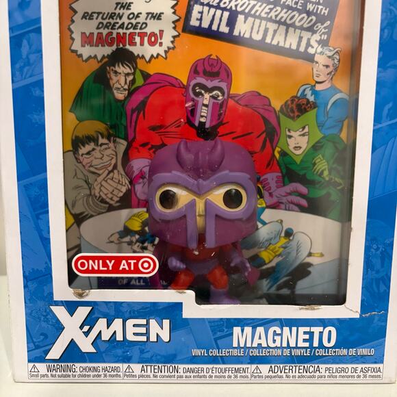 Funko Pop Comic Covers X-Men Magneto Vinyl Collectible 44 - Picture 2 of 8